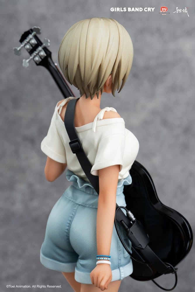Statua Girls Band Cry Natsu wo Mankitsu shite Sakebe Series No. 3 PVC 1/7 Rupa 26 cm DS Modellismo Statua Girls Band Cry Natsu wo scala 1/7
