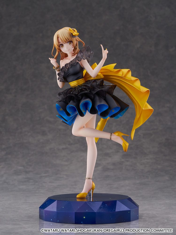 Statua My Youth Romantic Comedy Is Wrong As I Expected. Final Shibuya Scramble Figure PVC 1/7 Iroha Isshiki Starry Dress Ver. 24 cm DS Modellismo Statua My Youth Romantic Comedy Is scala 1/7
