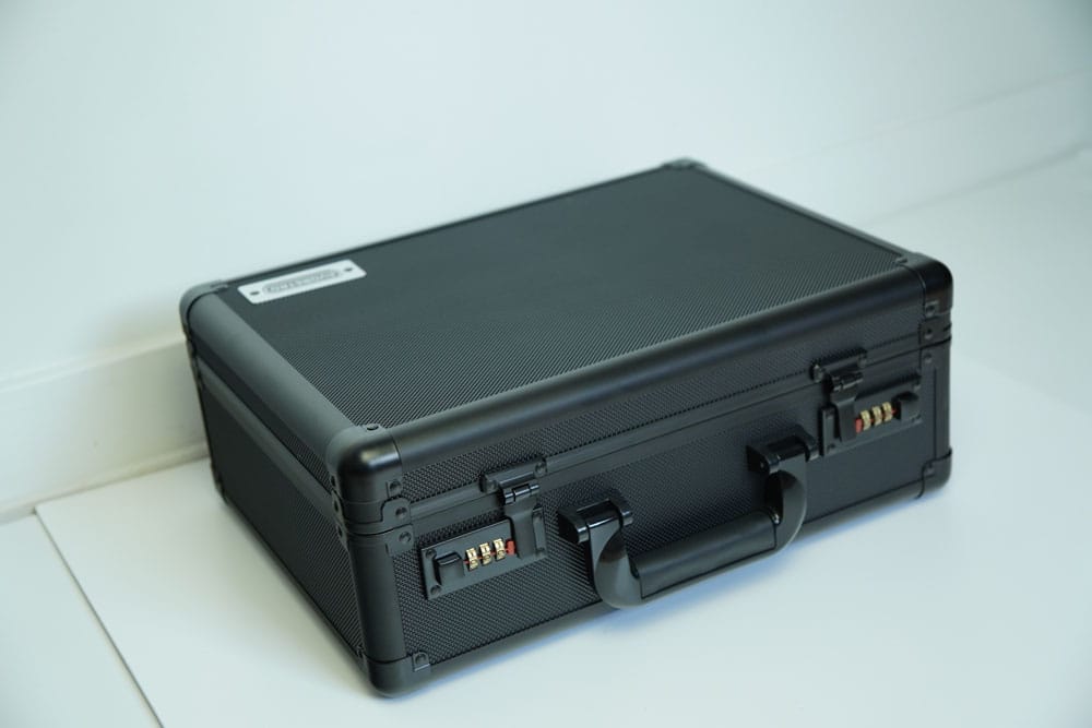 Evoretro Trading Card Suitcase Black DS Modellismo Evoretro Trading Card Suitcase Black