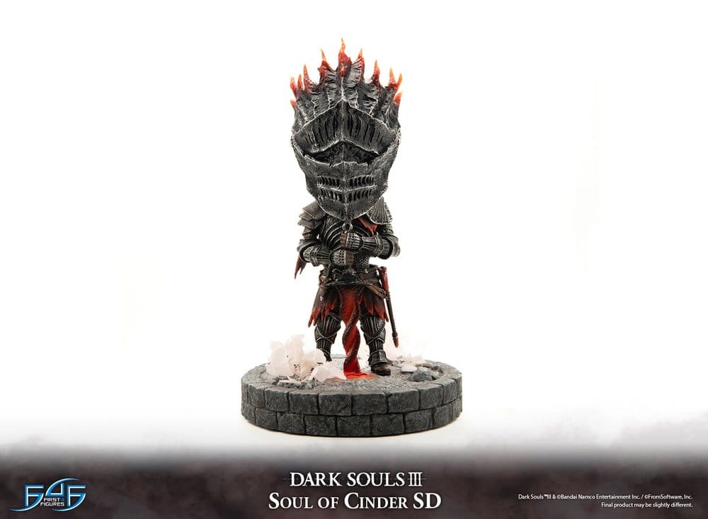 Statua Dark Souls III Resin Soul of Cinder SD 22 cm DS Modellismo Statua Dark Souls III Soul Cinder Sd
