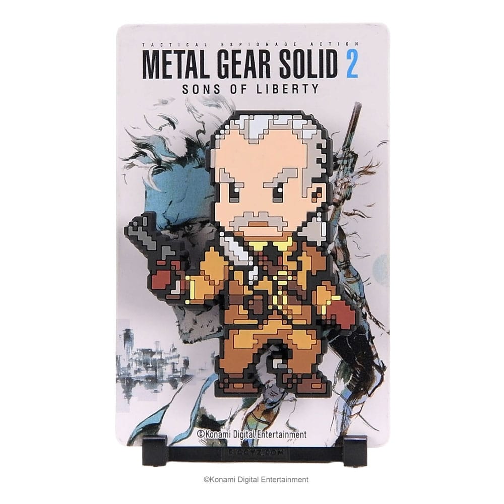 Calamita in metallo Gear Solid 2 FiGGYZ da collezione Revolver Ocelot 11 cm DS Modellismo Calamita in metallo Gear Solid 2 FiGGYZ