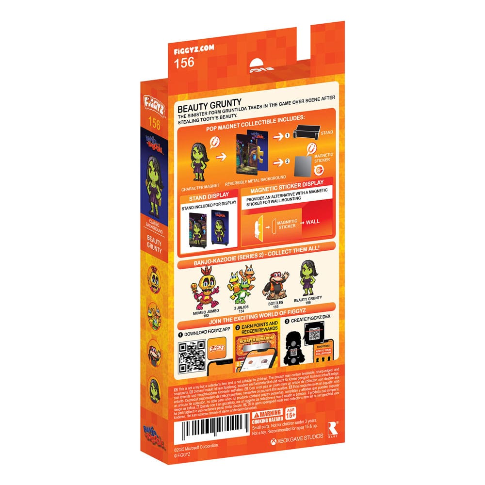 Calamita Banjo-Kazooie FiGGYZ da collezione Beauty Grunty 11 cm DS Modellismo Calamita Banjo-Kazooie FiGGYZ da collezione