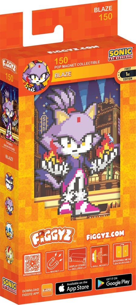 Calamita Sonic the Hedgehog (Modern) FiGGYZ da collezione Blaze the Cat 11 cm DS Modellismo Calamita Sonic Hedgehog (Modern) FiGGYZ