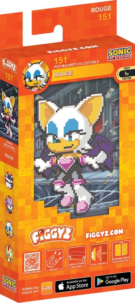 Calamita Sonic the Hedgehog (Modern) FiGGYZ da collezione Rouge the Bat 11 cm DS Modellismo Calamita Sonic Hedgehog (Modern) FiGGYZ