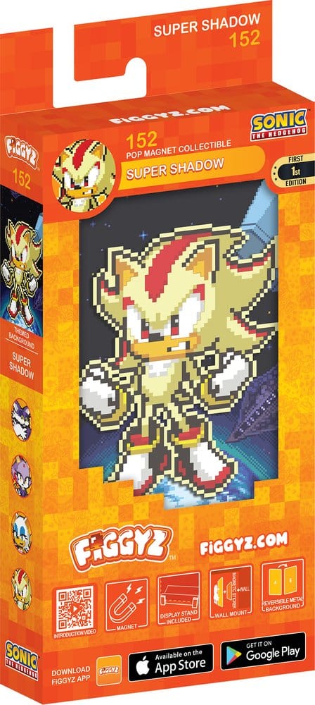 Calamita Sonic the Hedgehog (Modern) FiGGYZ da collezione Super Shadow 11 cm DS Modellismo Calamita Sonic Hedgehog (Modern) FiGGYZ