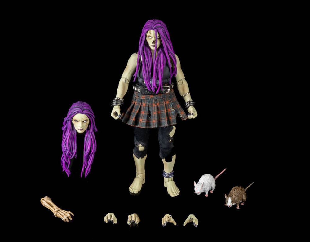 Graveyard Series Actionfigur Rocker Zombie DS Modellismo Graveyard Actionfigur Rocker Zombie