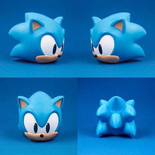 Lampada d'atmosfera Sonic the Hedgehog Sonic Head 12 cm DS Modellismo Lampada d'atmosfera Sonic Hedgehog Sonic