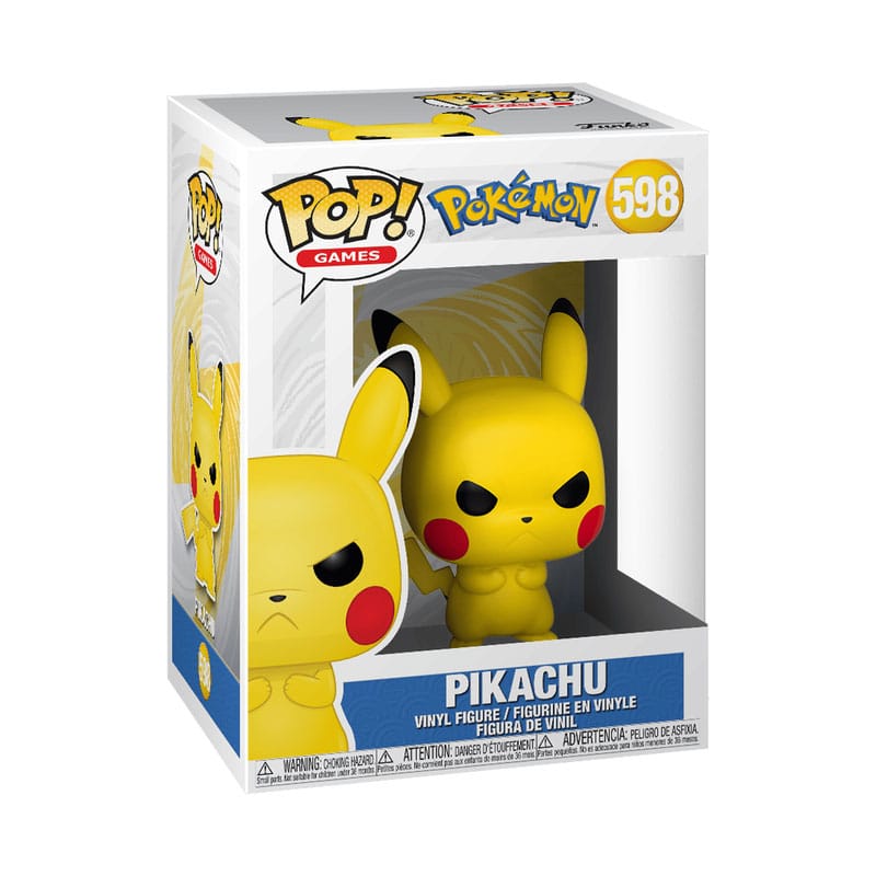 Pokémon POP! Games Vinyl Figure Grumpy Pikachu 9 cm DS Modellismo Pokémon POP! Games Grumpy Pikachu