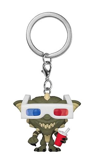 Portachiavi Gremlins Pocket POP! 4 cm Gremlin w/3D in vetro Display (12) DS Modellismo Portachiavi Gremlins Pocket POP! Gremlin