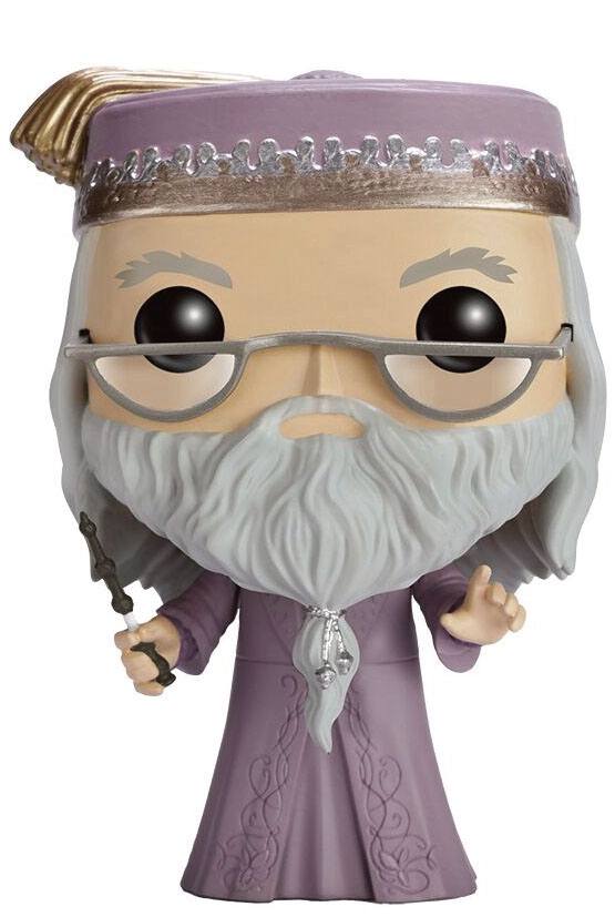 Harry Potter POP! Movies Vinyl Figure Dumbledore with Wand 9 cm DS Modellismo Harry Potter POP! Movies Dumbledore