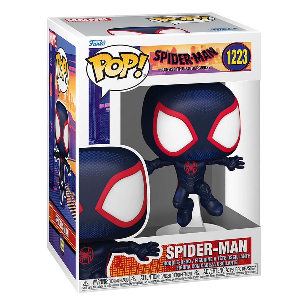 Spider-Man: Across the Spider-Verse POP! Movies Vinyl Figure Spider-Man 9 cm DS Modellismo Spider-Man: Across Spider-Verse POP! Movies