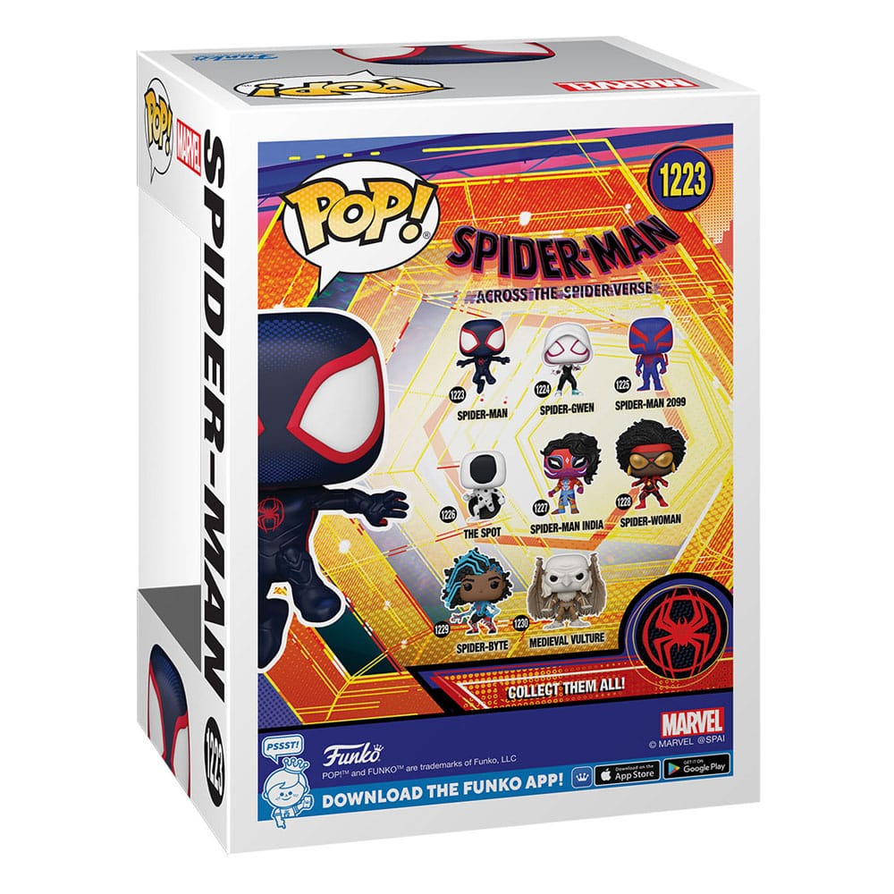 Spider-Man: Across the Spider-Verse POP! Movies Vinyl Figure Spider-Man 9 cm DS Modellismo Spider-Man: Across Spider-Verse POP! Movies