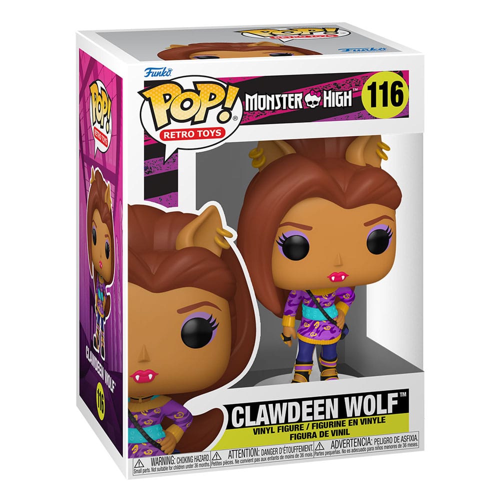 Monster High POP! Vinyl Figure Clawdeen 9 cm DS Modellismo Monster High POP! Clawdeen Funko