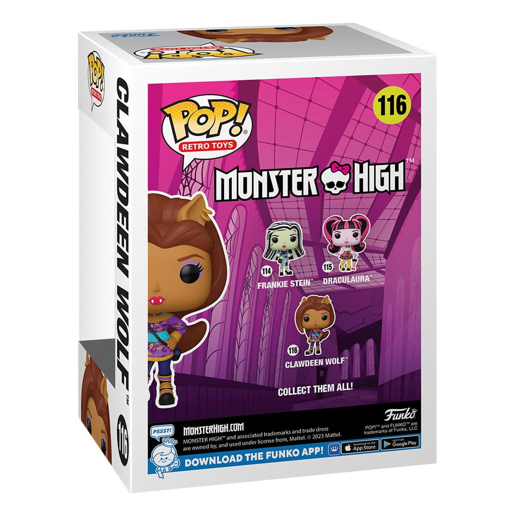 Monster High POP! Vinyl Figure Clawdeen 9 cm DS Modellismo Monster High POP! Clawdeen Funko