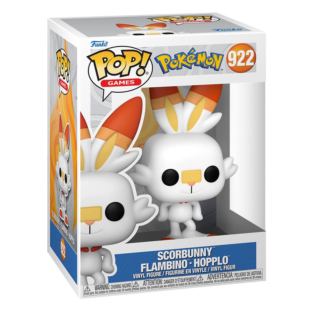 Pokémon POP! Games Vinyl Figure Scorbunny (Emea) 9 cm DS Modellismo Pokémon POP! Games Scorbunny (Emea)