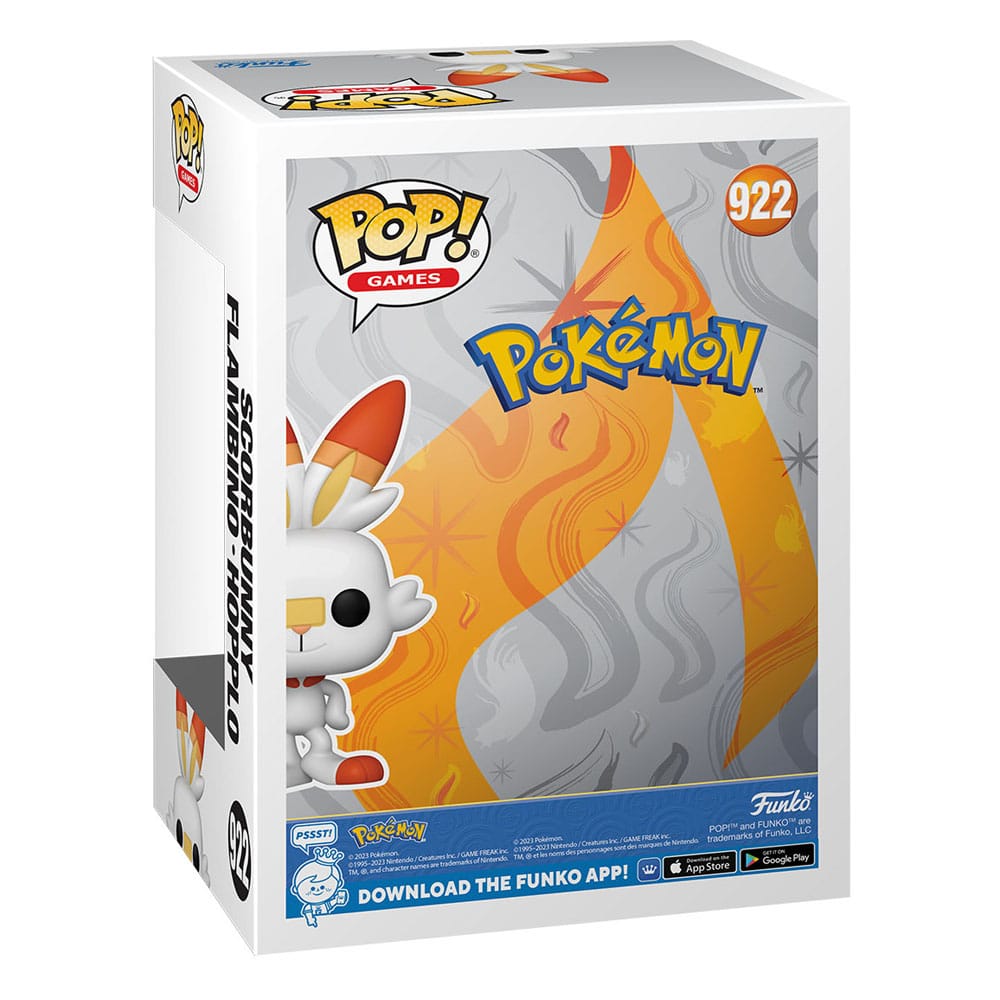 Pokémon POP! Games Vinyl Figure Scorbunny (Emea) 9 cm DS Modellismo Pokémon POP! Games Scorbunny (Emea)