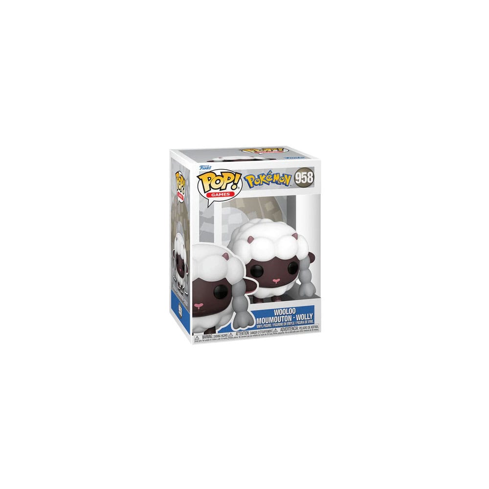 Pokémon POP! Games Vinyl Figure Wooloo (Emea) 9 cm DS Modellismo Pokémon POP! Games Wooloo (Emea)