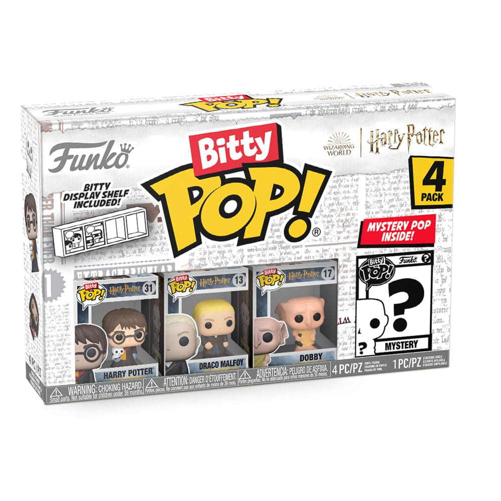 Harry Potter Bitty POP! Vinyl Figure 4-Pack Harry 2,5 cm DS Modellismo Harry Potter Bitty POP! 4-Pack Harry 2,5