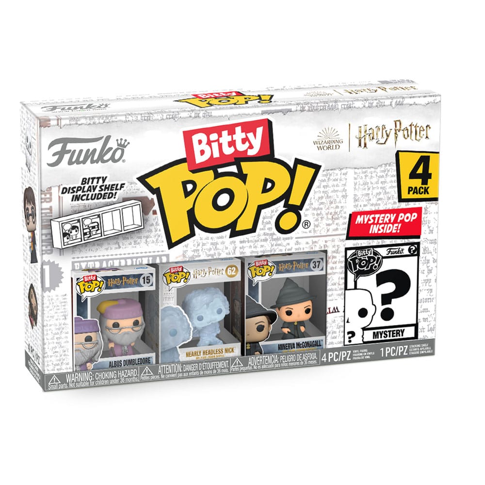 Harry Potter Bitty POP! Vinyl Figure 4-Pack Dumbledore 2,5 cm DS Modellismo Harry Potter Bitty POP! 4-Pack Dumbledore