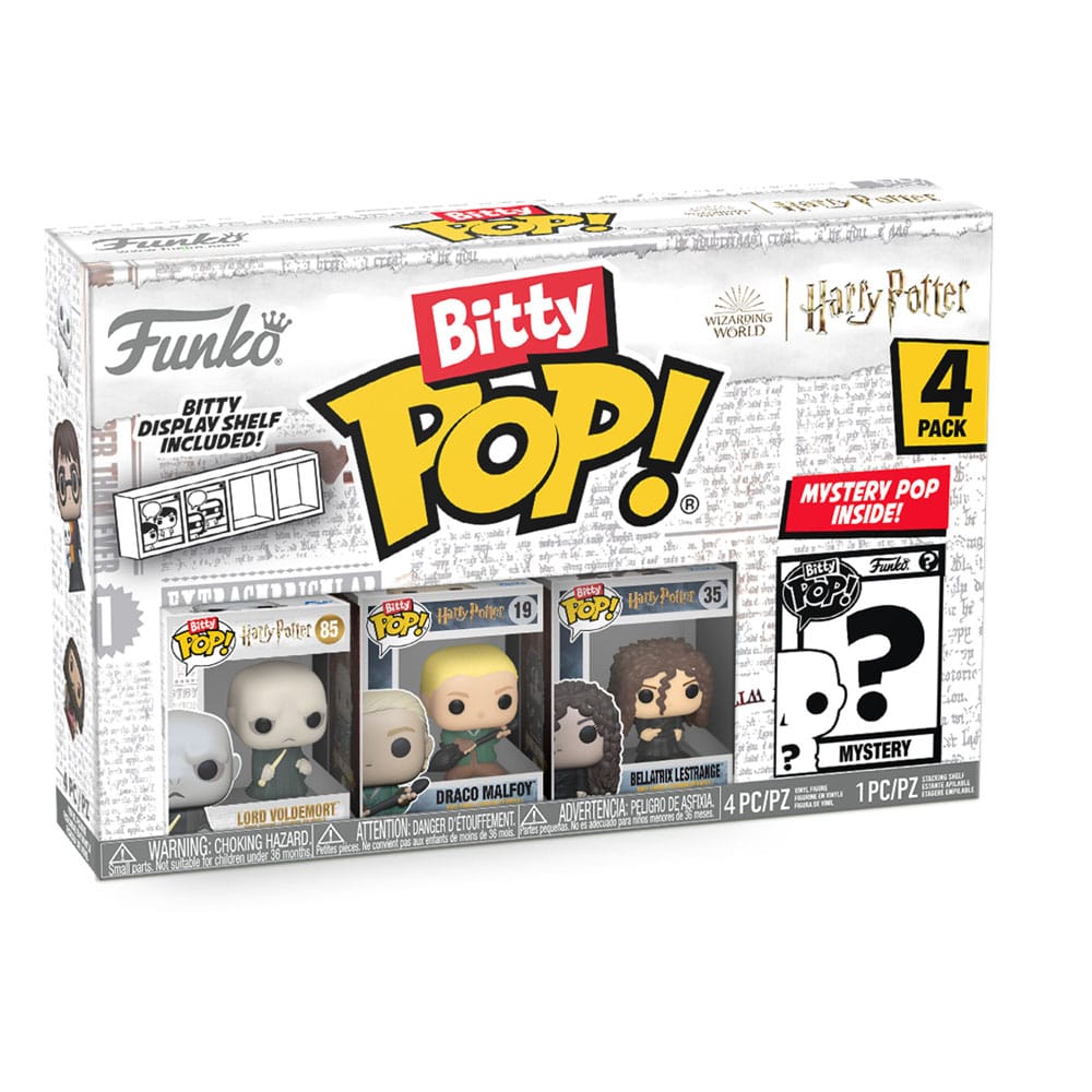 Harry Potter Bitty POP! Vinyl Figure 4-Pack Voldemort 2,5 cm DS Modellismo Harry Potter Bitty POP! 4-Pack Voldemort 2,5
