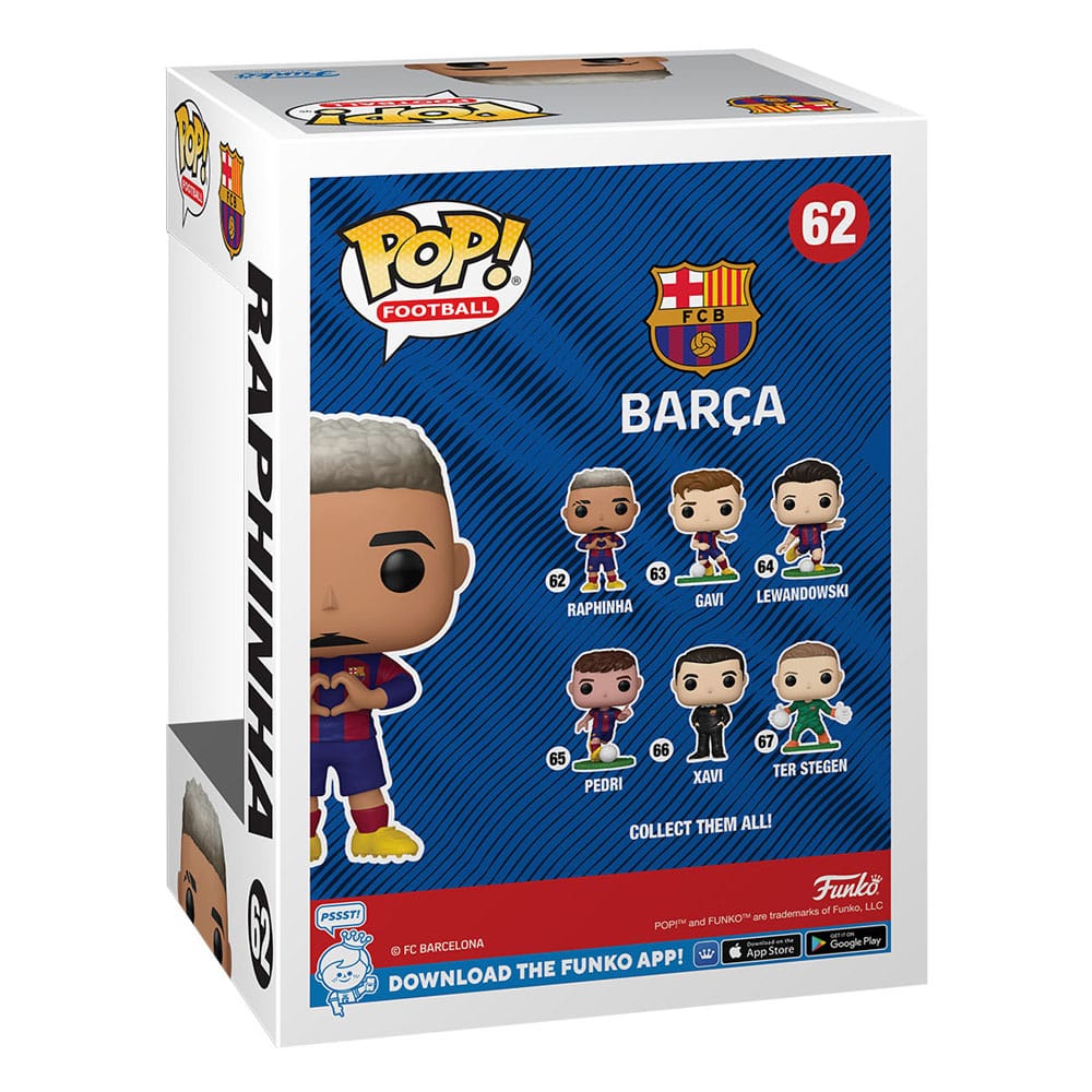 EFL POP! Football Vinyl Figure Barcelona - Raphinha 9 cm DS Modellismo Efl POP! Football Barcelona Raphinha Funko
