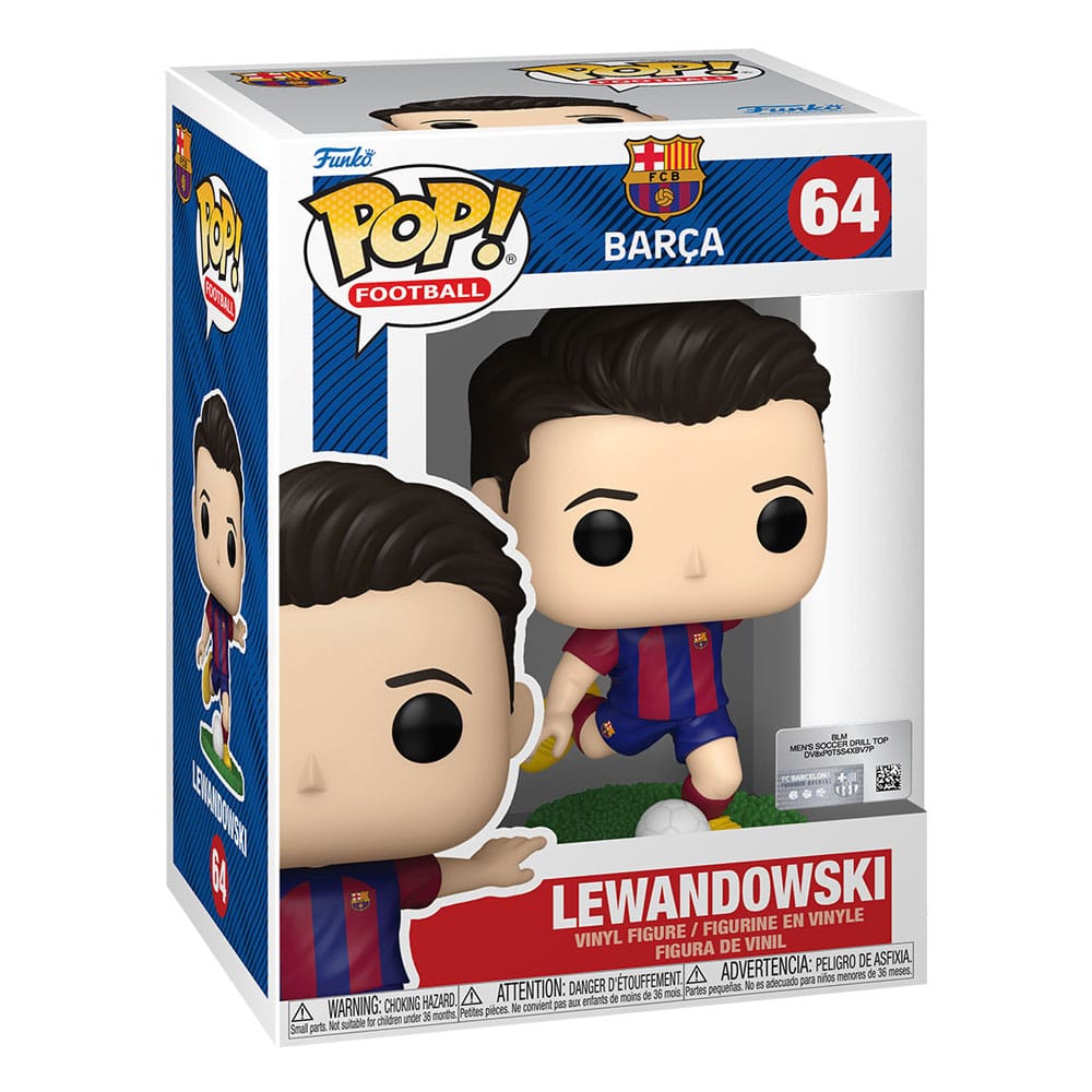 EFL POP! Football Vinyl Figure Barcelona - Lewandowski 9 cm DS Modellismo Efl POP! Football Barcelona Lewandowski