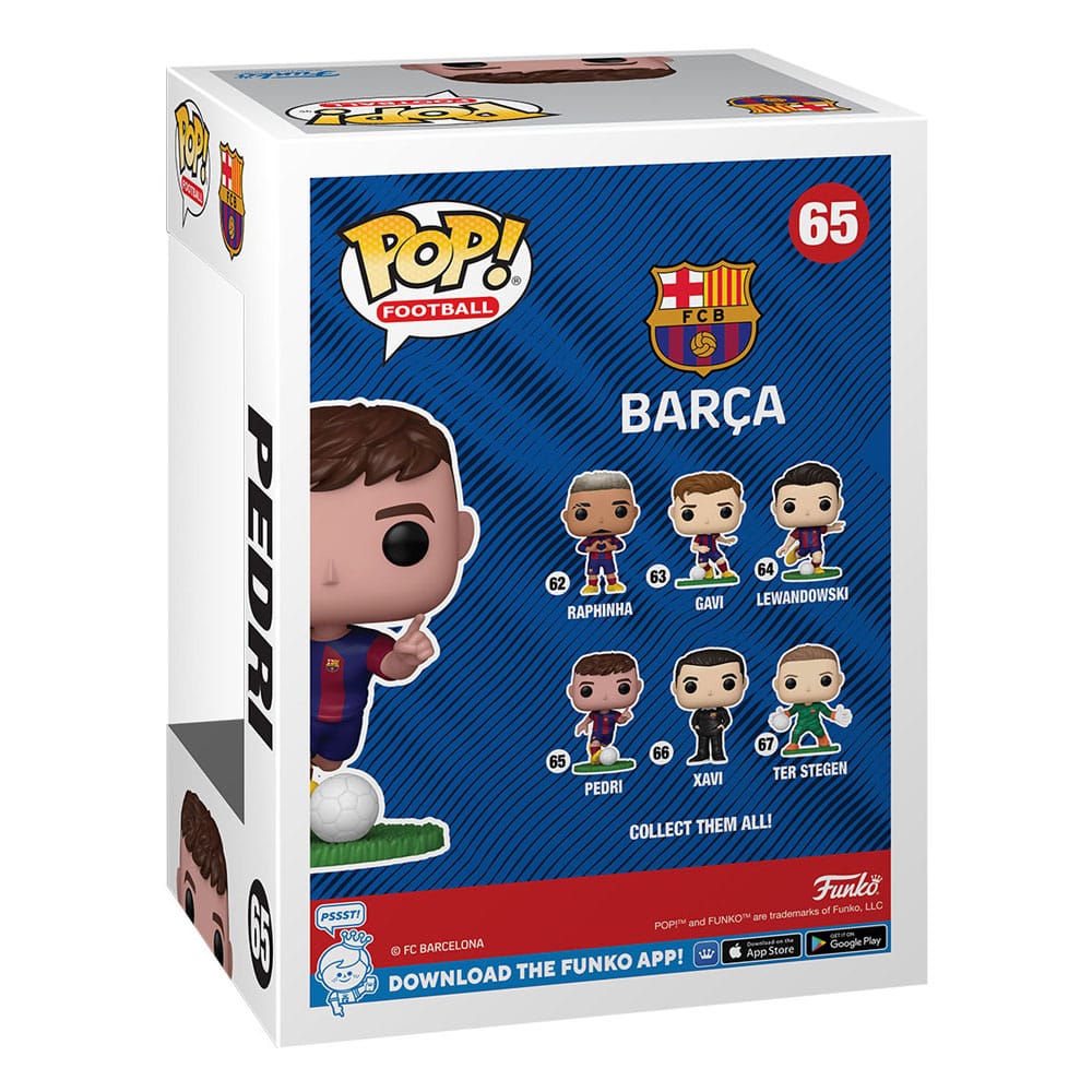 EFL POP! Football Vinyl Figure Barcelona - Pedri 9 cm DS Modellismo Efl POP! Football Barcelona Pedri Funko