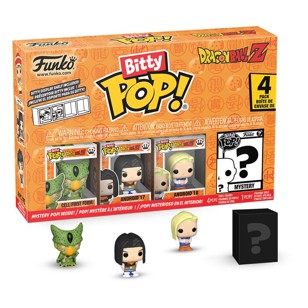 Dragon Ball Bitty POP! Vinyl Figure 4-Pack Series 2 2,5 cm DS Modellismo Dragon Ball Bitty POP! 4-Pack 2 2,5 Funko