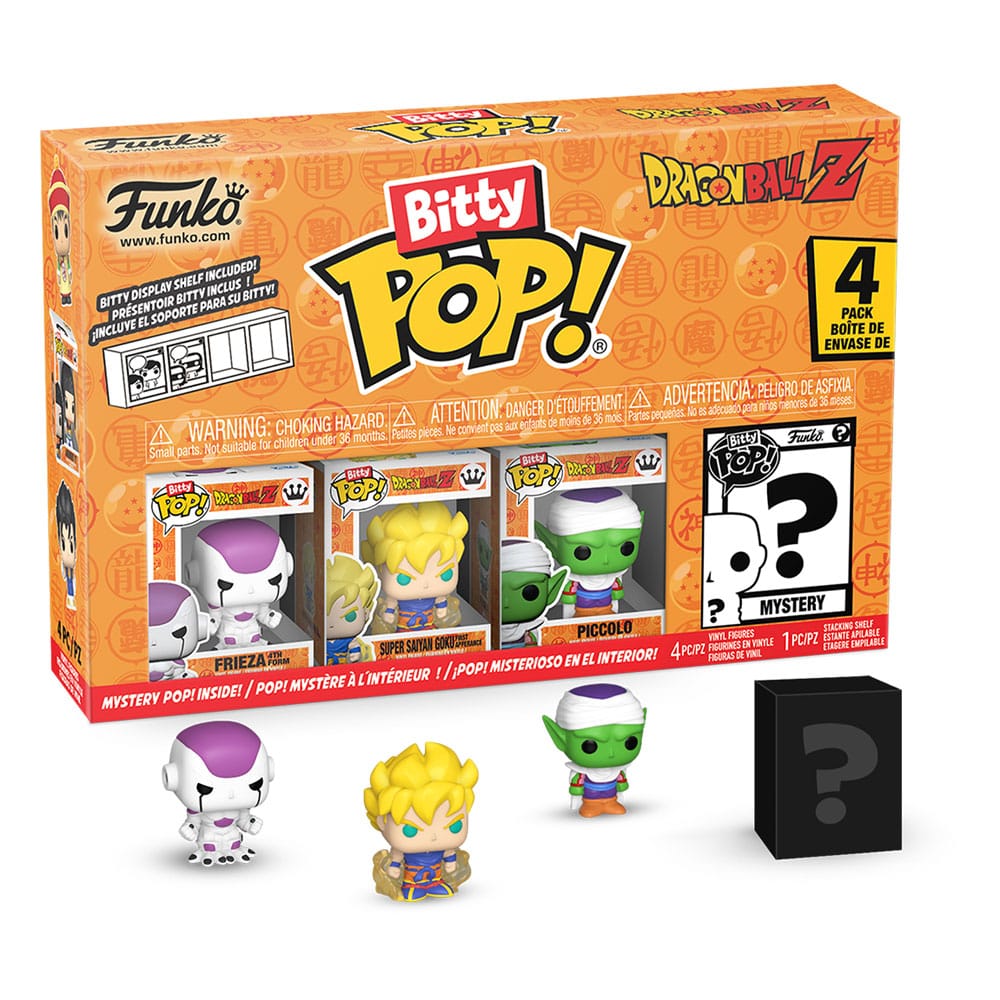 Dragon Ball Bitty POP! Vinyl Figure 4-Pack Series 4 2,5 cm DS Modellismo Dragon Ball Bitty POP! 4-Pack 4 2,5 Funko