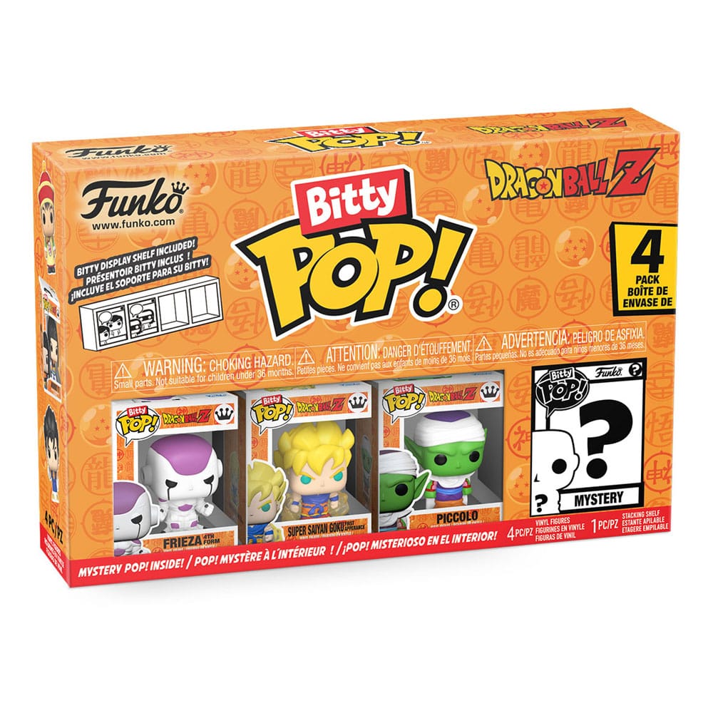 Dragon Ball Bitty POP! Vinyl Figure 4-Pack Series 4 2,5 cm DS Modellismo Dragon Ball Bitty POP! 4-Pack 4 2,5 Funko