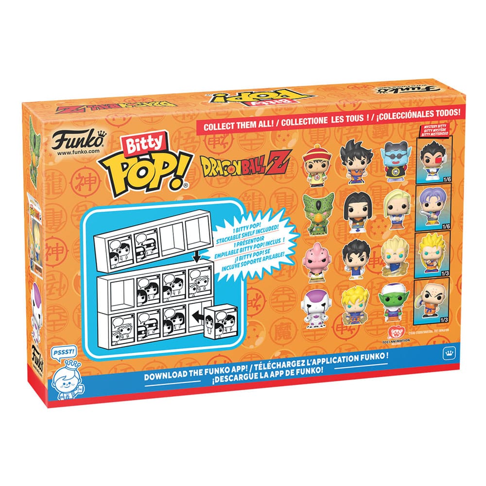 Dragon Ball Bitty POP! Vinyl Figure 4-Pack Series 4 2,5 cm DS Modellismo Dragon Ball Bitty POP! 4-Pack 4 2,5 Funko