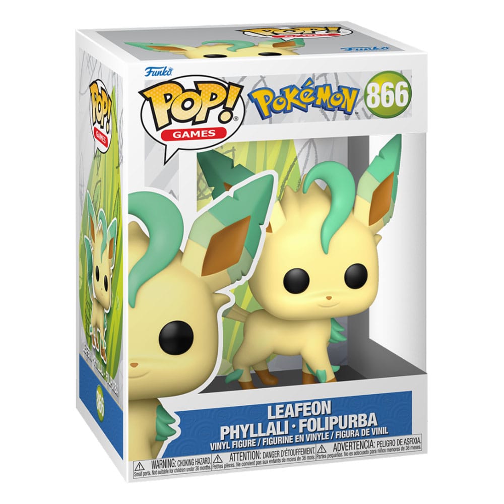 Pokémon POP! Games Vinyl Figure Leafeon (Emea) 9 cm DS Modellismo Pokémon POP! Games Leafeon (Emea) Funko