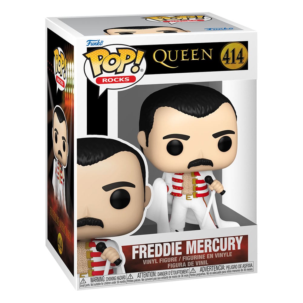 Queen POP! Rocks Vinyl Figure Freddie Mercury with Cape 9 cm DS Modellismo Queen POP! Rocks Freddie Mercury with Cape