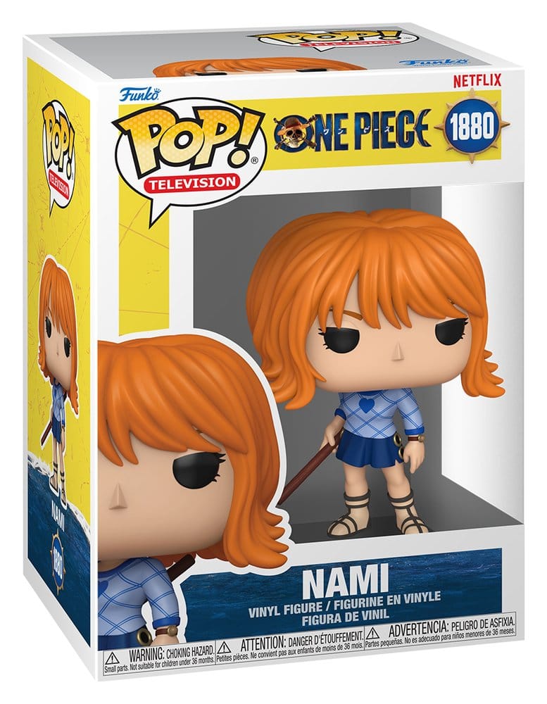 One Piece POP! TV Vinyl Figure Nami 9 cm DS Modellismo One Piece POP! TV Nami Funko