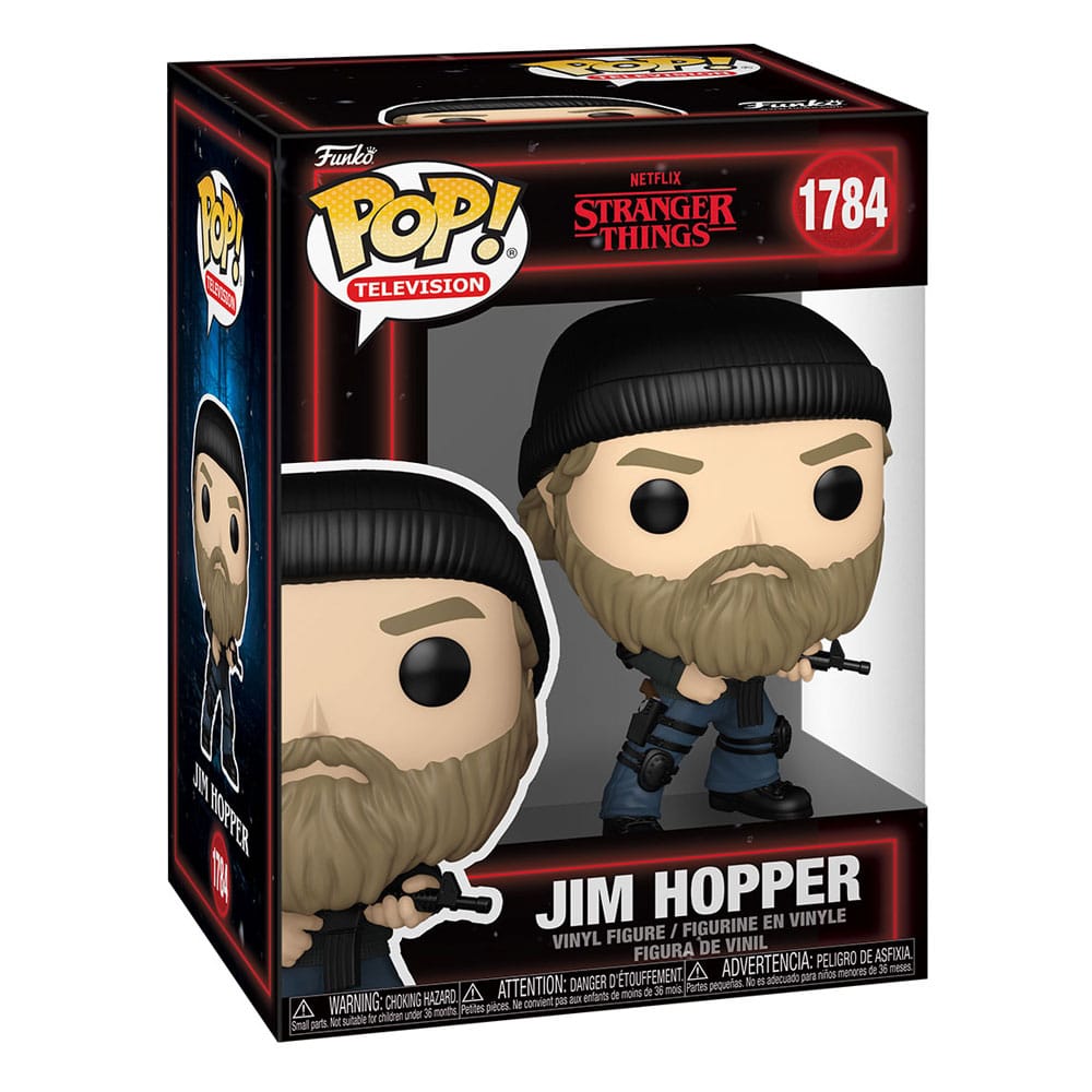 Stranger Things POP! Television Vinyl Figures Jim Hopper 9 cm DS Modellismo Stranger Things POP! Television Jim Hopper