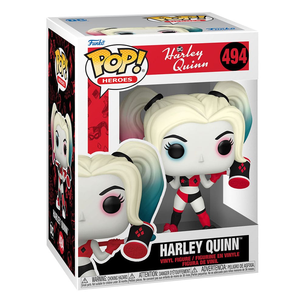 Harley Quinn Animated Series POP! Heroes Vinyl Figure Harley Quinn 9 cm DS Modellismo Harley Quinn Animated POP! Heroes Harley