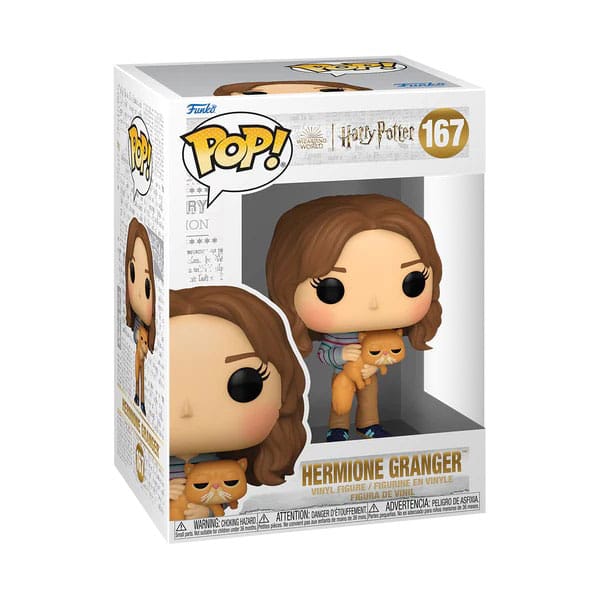 Harry Potter POP & Buddy! Movies Vinyl Figure Hermione w/Crookshanks 9 cm DS Modellismo Harry Potter POP & Buddy! Movies Hermione