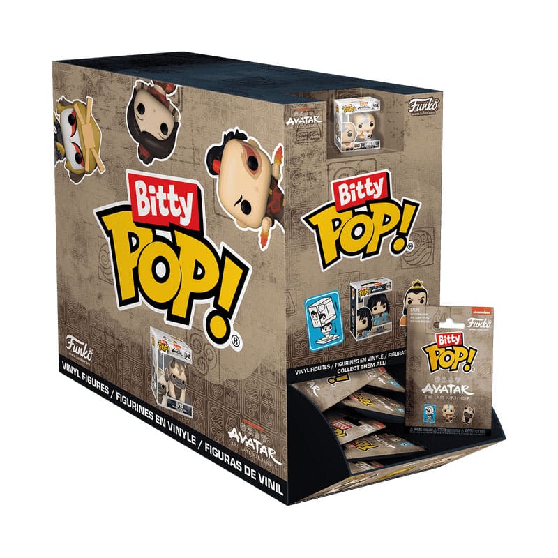 Avatar The Last Airbender Bitty POP! Vinyl Figure Display (32) PDQ 2,5 cm DS Modellismo Avatar Last Airbender Bitty POP! Display