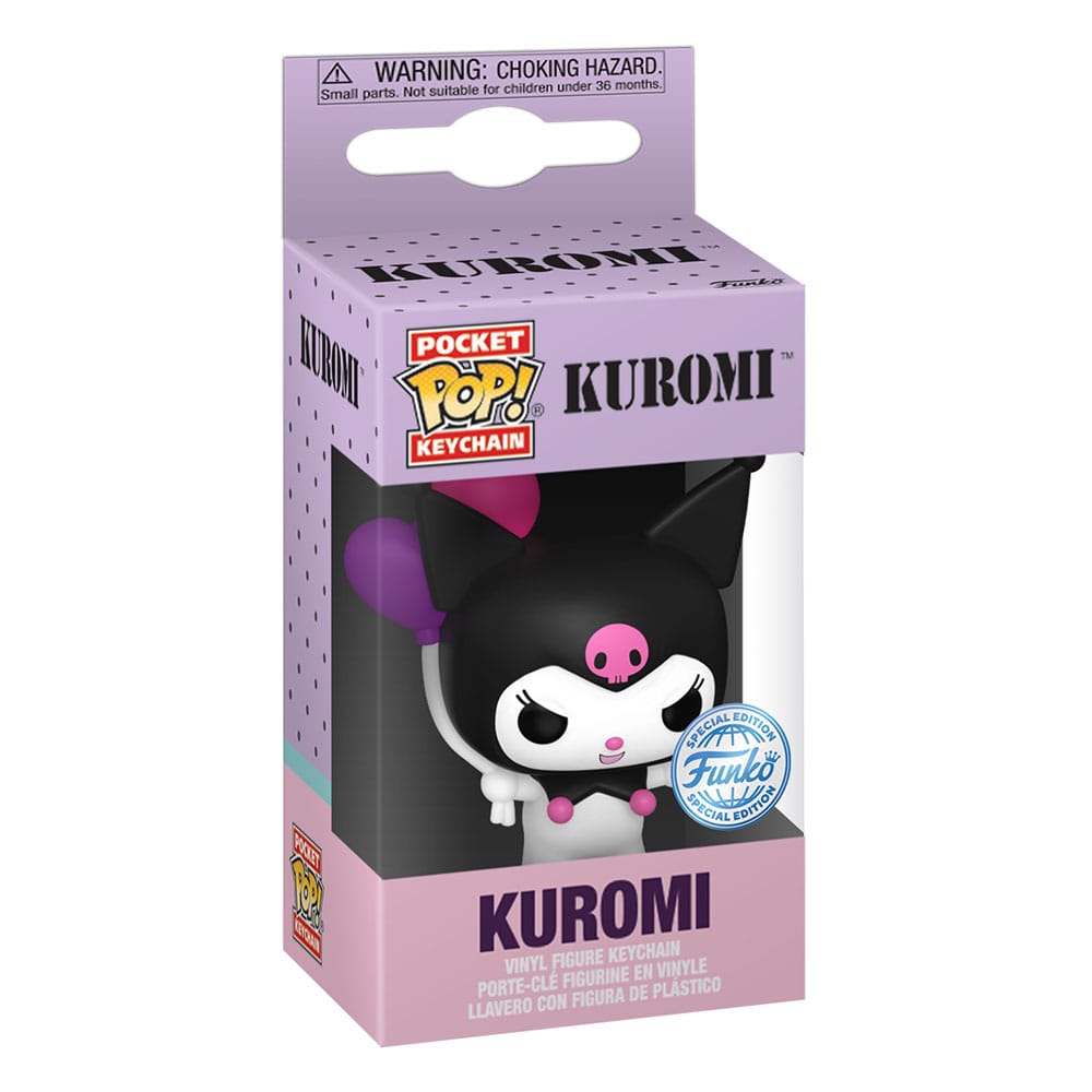 Portachiavi Hello Kitty POP! 4 cm Kuromi(BLN) Display (12) DS Modellismo Portachiavi Hello Kitty POP! Kuromi(BLN)
