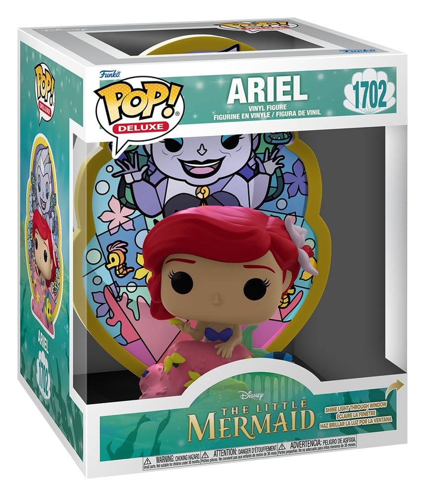 Disney POP! Deluxe Vinyl Figure Ariel(Glass) 9 cm DS Modellismo Disney POP! Deluxe Ariel(Glass) Funko