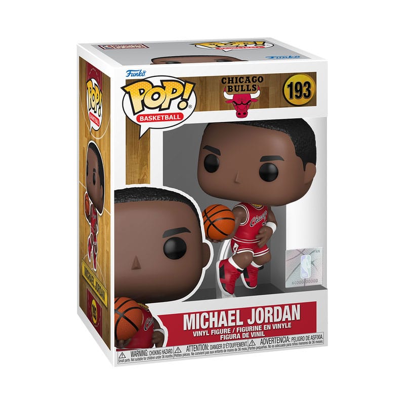 NBA Legends POP! Sports Vinyl Figure Chicago Bulls: Michael Jordan (Rookie Season) 9 cm DS Modellismo Nba Legends POP! Sports Chicago Bulls: