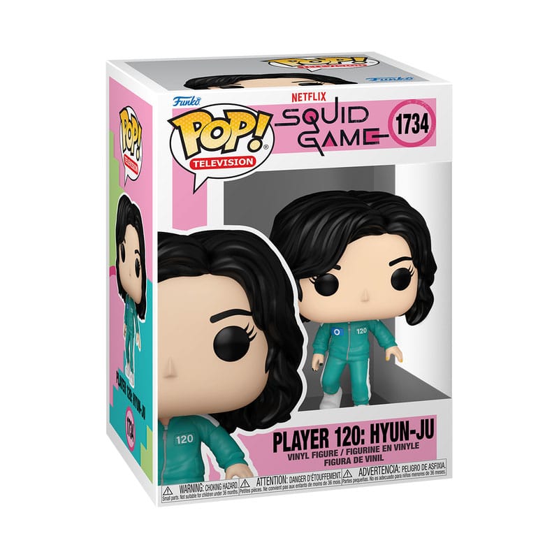 Squid Game POP! Television Vinyl Figure S3 Player 120: Hyun-ju 9 cm DS Modellismo Squid Game POP! Television S3 Player 120: