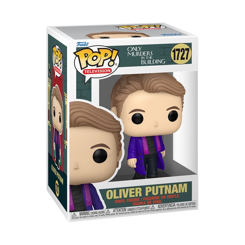 Only Murders in the Building POP! Animation Vinyl Figure Oliver 9 cm DS Modellismo Only Murders in Building POP! Animation