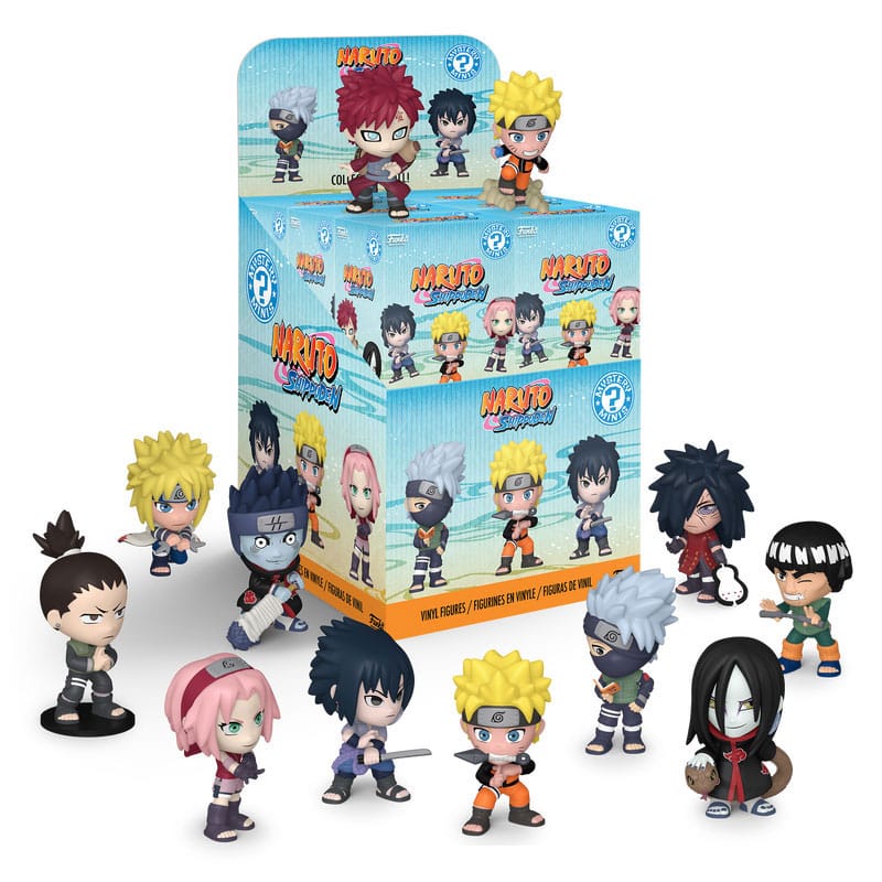 Naruto Shippuden Mystery Mini Figures 5 cm Display (12) DS Modellismo Naruto Shippuden Mystery Mini Display (12)