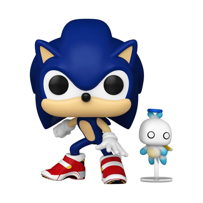 Sonic The Hedgehog POP & Buddy! Vinyl Figure Sonic w/ HChao 9 cm DS Modellismo Sonic Hedgehog POP & Buddy! Sonic HChao
