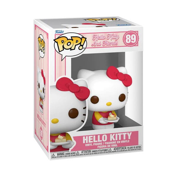 Hello Kitty POP! Sanrio Vinyl Figure Hello Kitty with Dessert 9 cm DS Modellismo Hello Kitty POP! Sanrio Hello Kitty