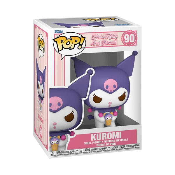 Hello Kitty POP! Sanrio Vinyl Figure Kuromi 9 cm DS Modellismo Hello Kitty POP! Sanrio Kuromi Funko