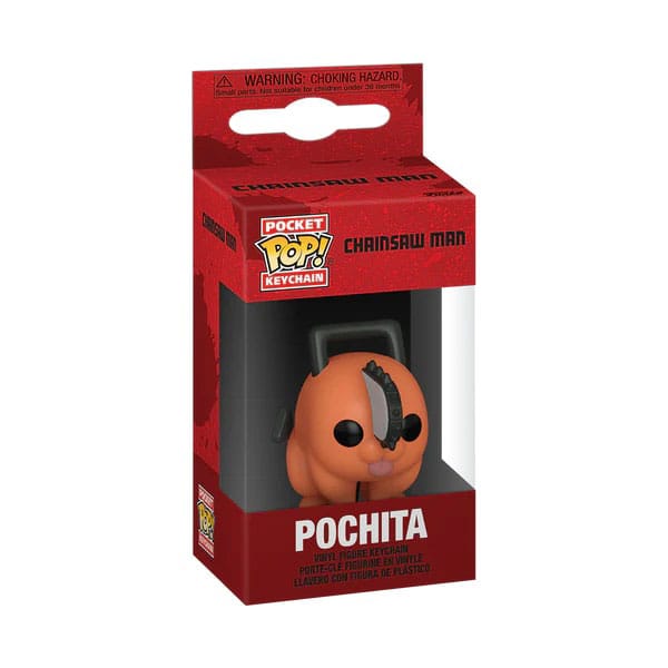 Portachiavi Chainsaw Man POP! 4 cm Pochita Display (12) DS Modellismo Portachiavi Chainsaw Man POP! Pochita