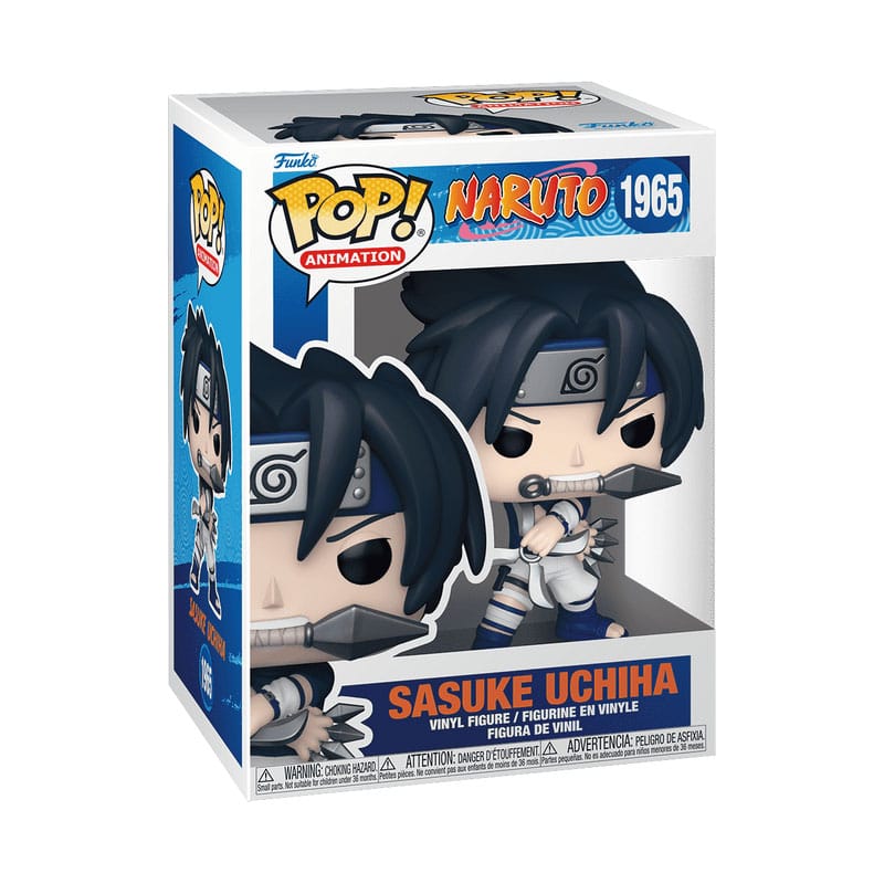 Naruto Classic Pop! Animation Vinyl Figure Sasuke 9 cm DS Modellismo Naruto Classic Pop! Animation Sasuke Funko