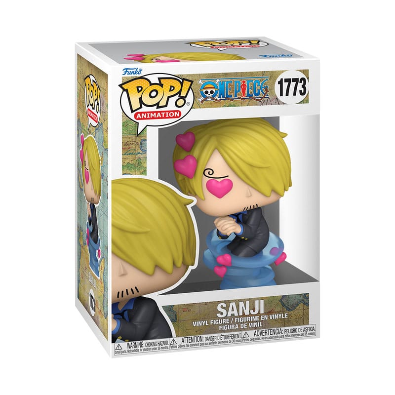 One Piece POP! Animation Vinyl Figures Sanji (Refresh) 9 cm - Damaged packaging DS Modellismo One Piece POP! Animation Sanji (Refresh)